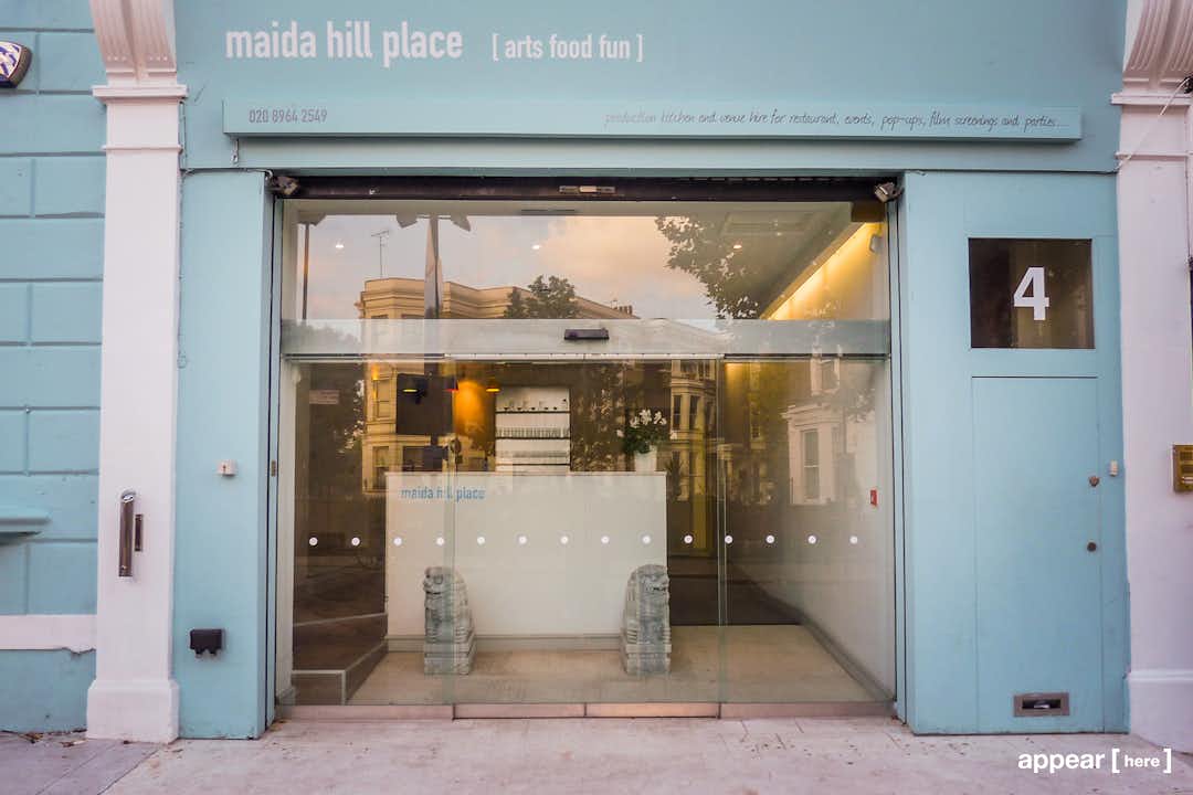 Maida Hill pop-up restaurant exterior