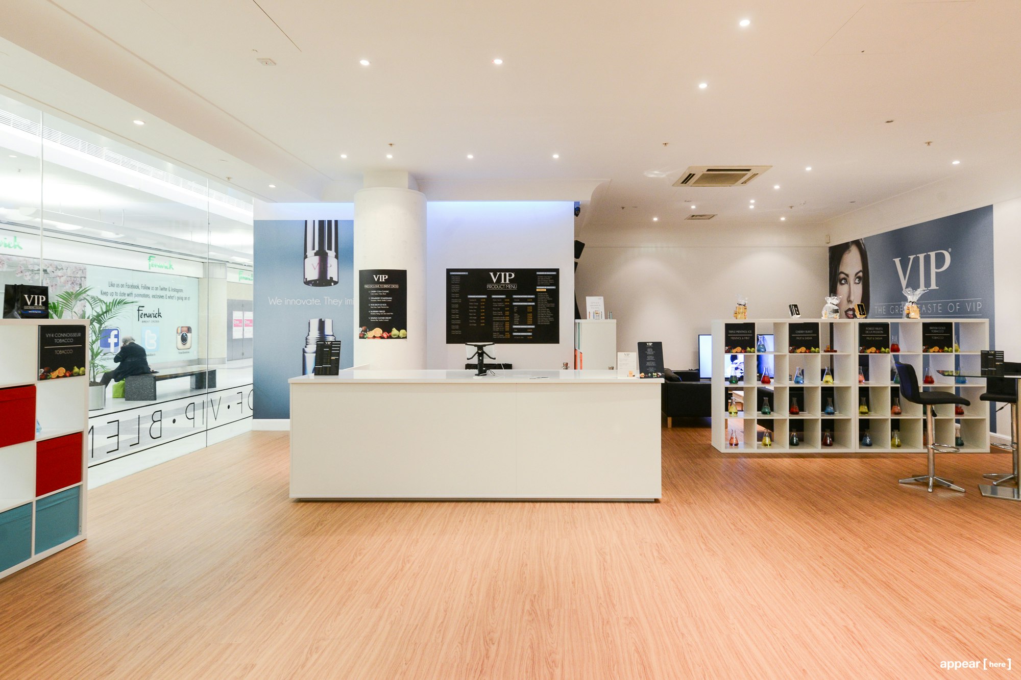 Brent Cross corner space - interior