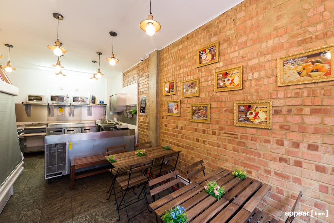 Bateman Street Cafe, Soho - interior