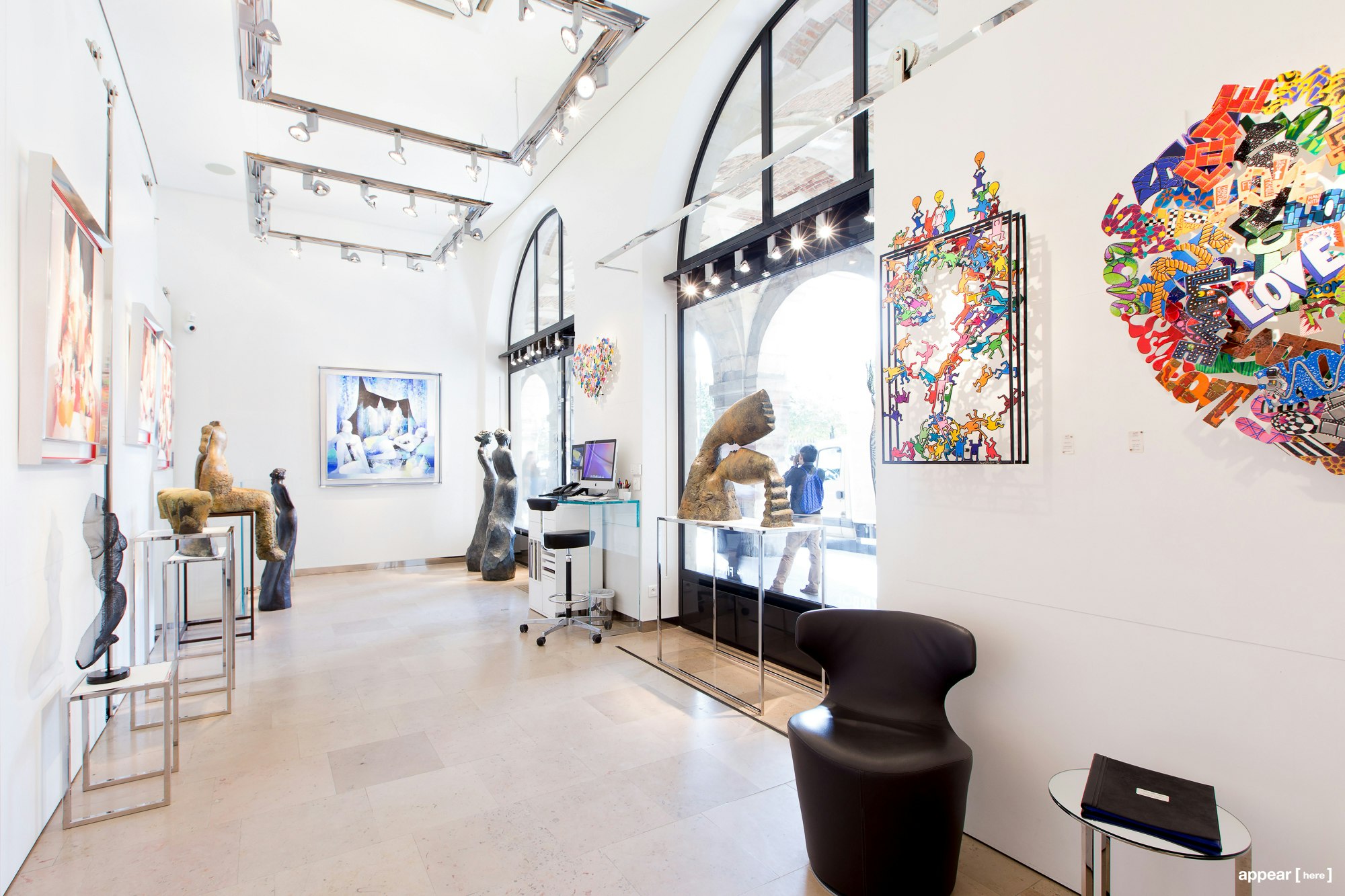 Galerie Place des Vosges, Paris - ground floor interior