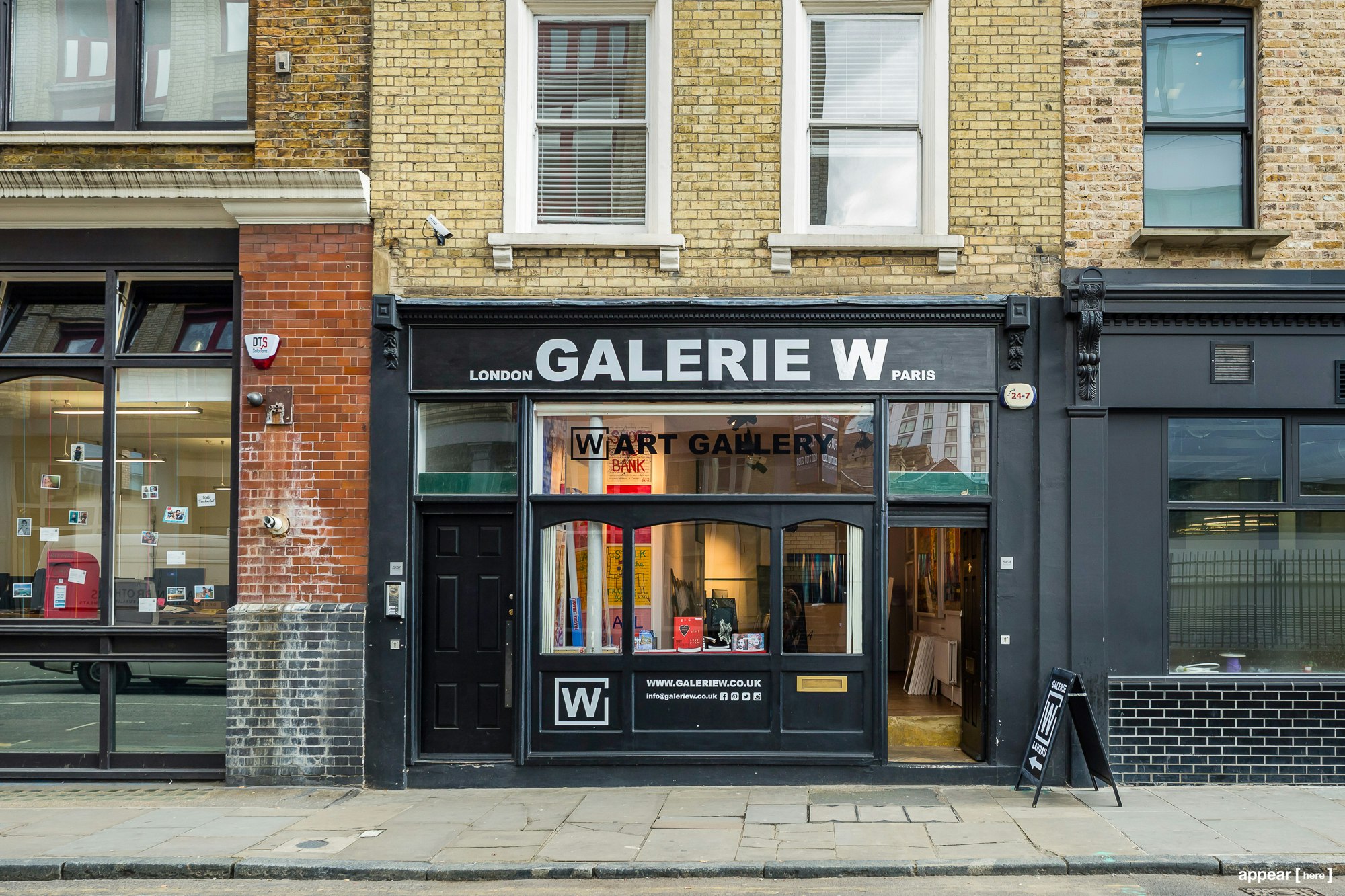 70 Paul Street - shopfront exterior