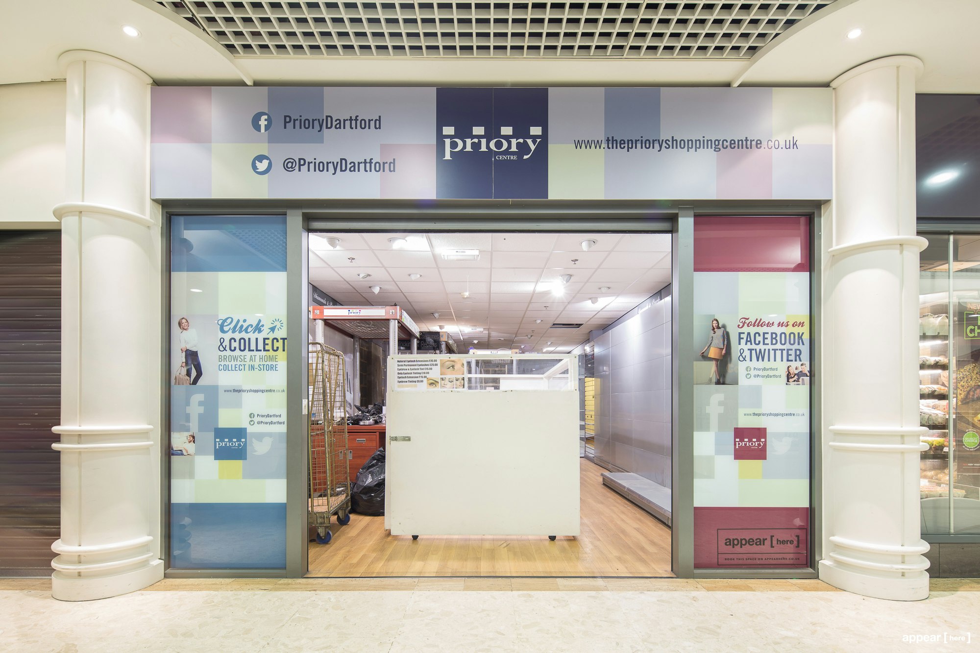 Unit 16 The Priory Shopping Centre, exterior