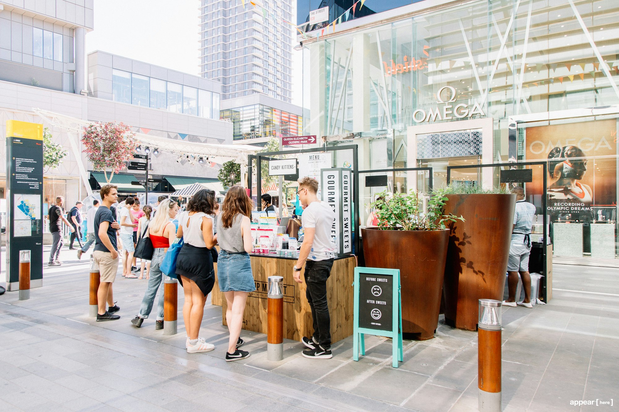 The Up Market at Westfield Stratford
