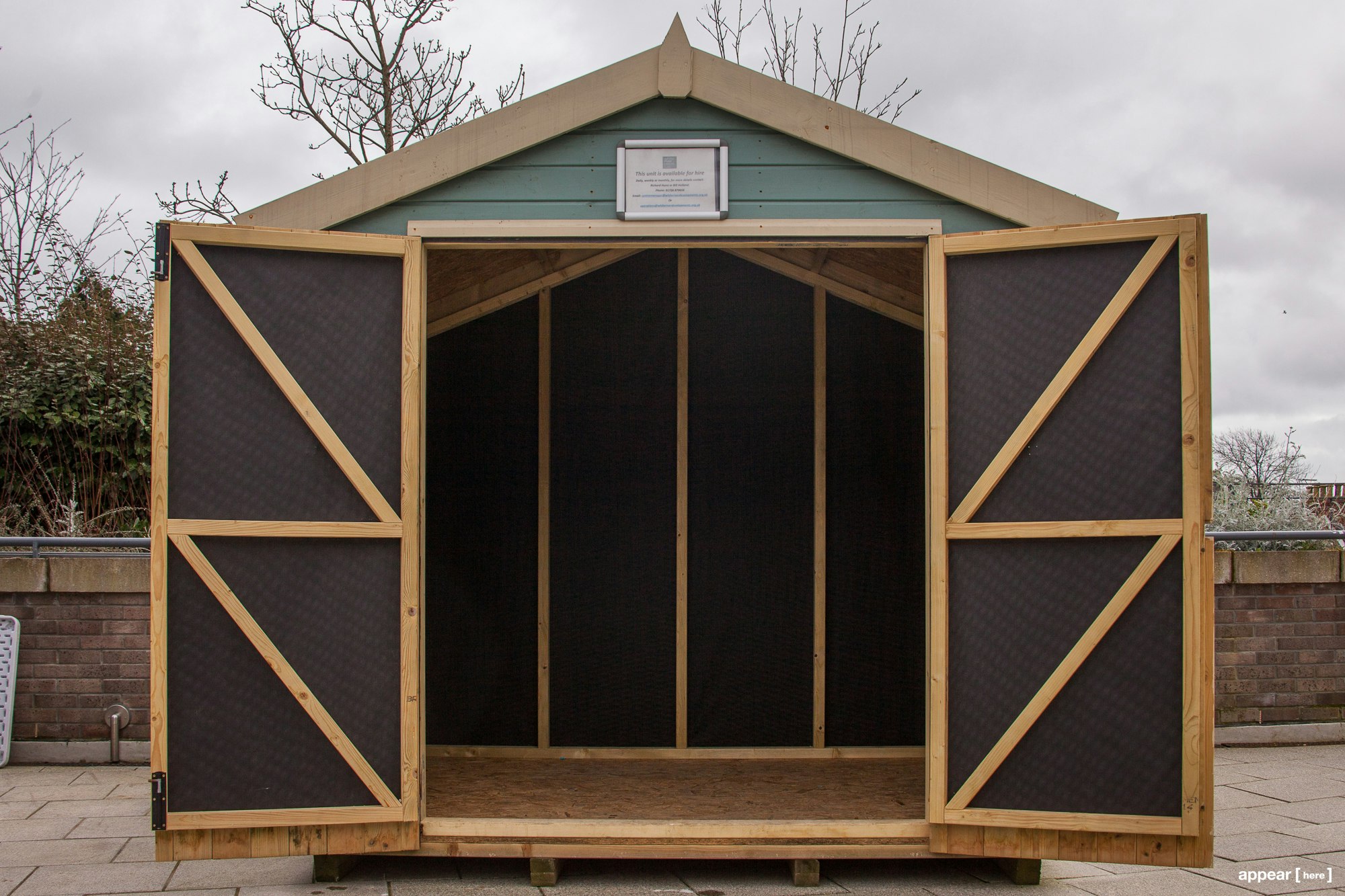 Blue Beach Hut White River Place