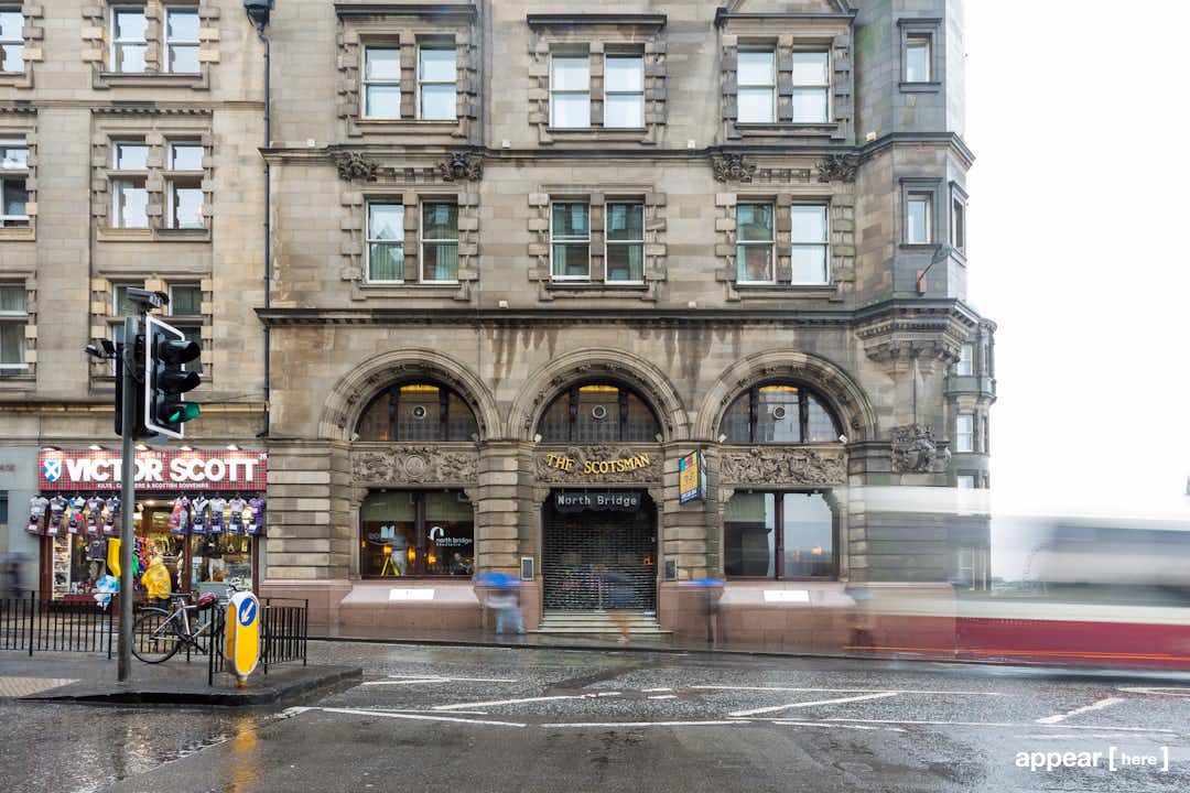 Scotsman Building, Edinburgh - Iconic Restaurant Space