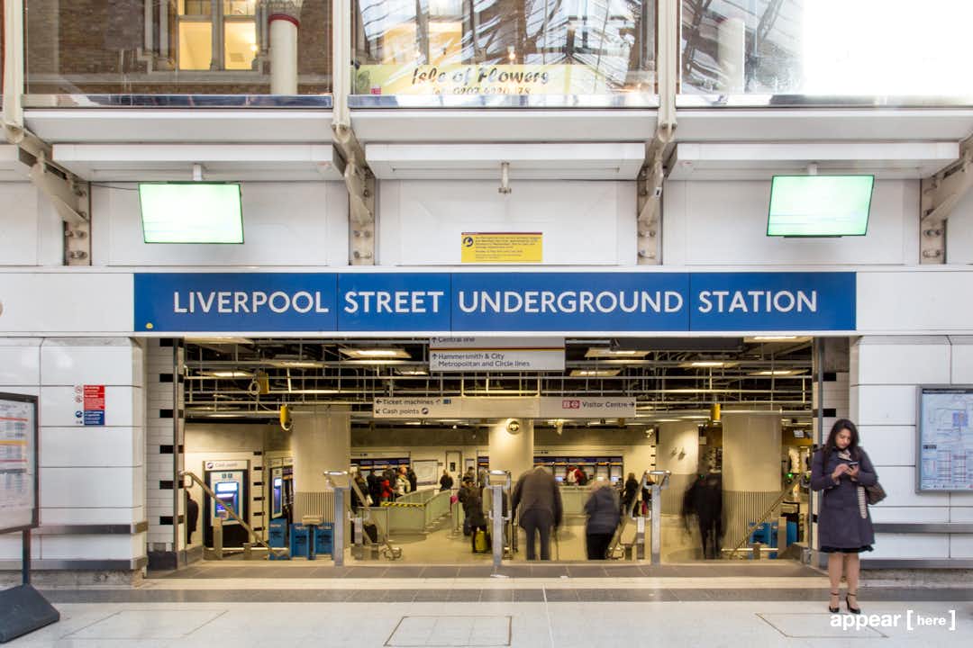 Liverpool Street Station - Ticket hall B, London