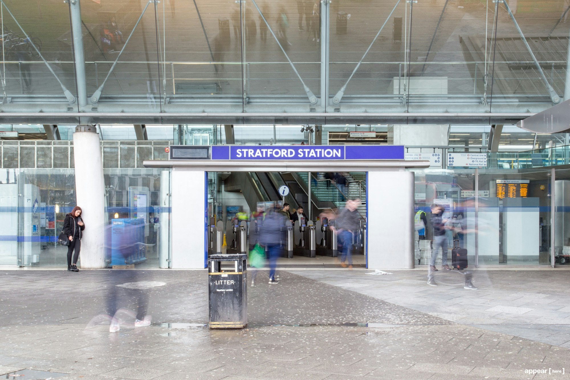 Stratford Station - Southern Ticket Hall (westend), London