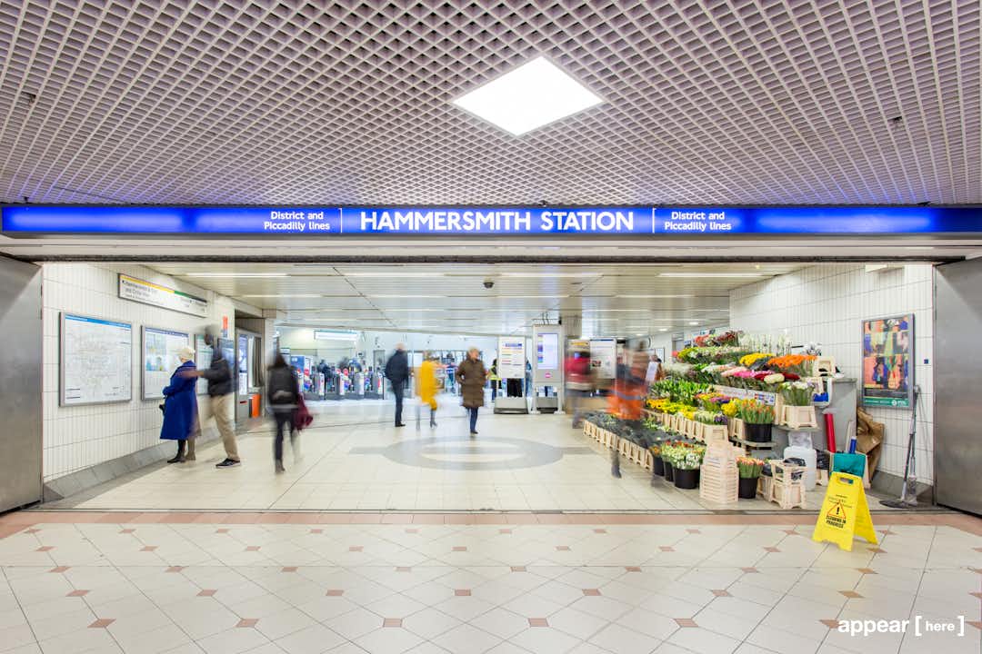 Hammersmith Station (District/Picadilly), London