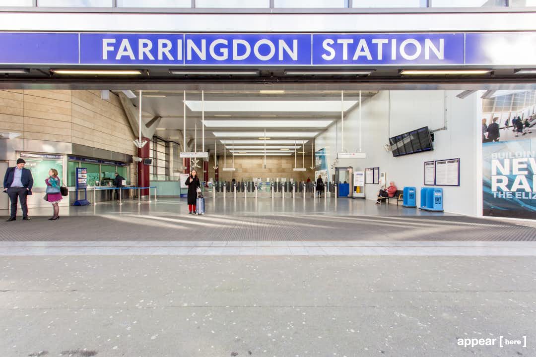 Farringdon Station, Thameslink - Experiential Space