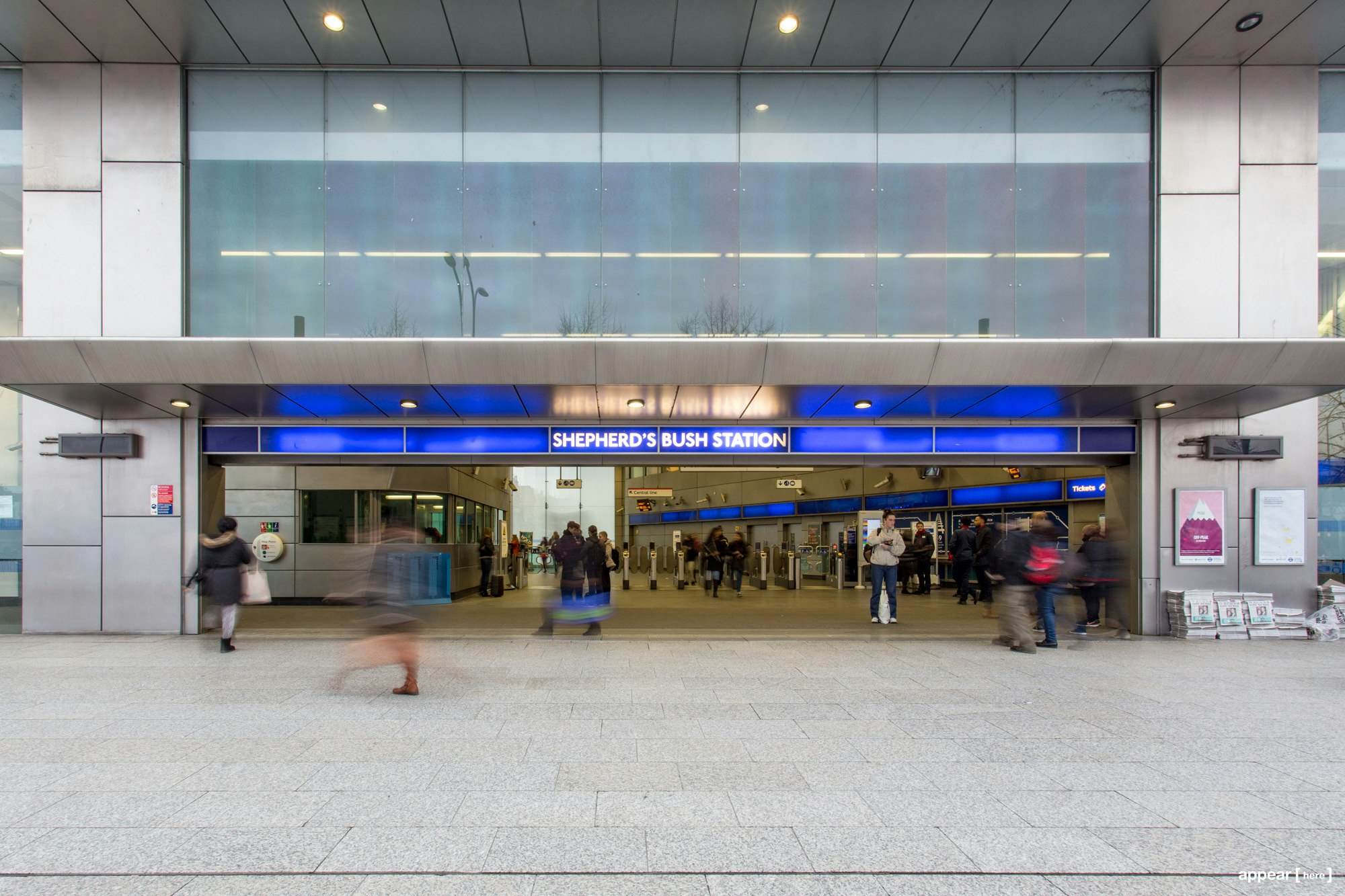 Shepherds Bush Station - Ticket hall ground floor, London