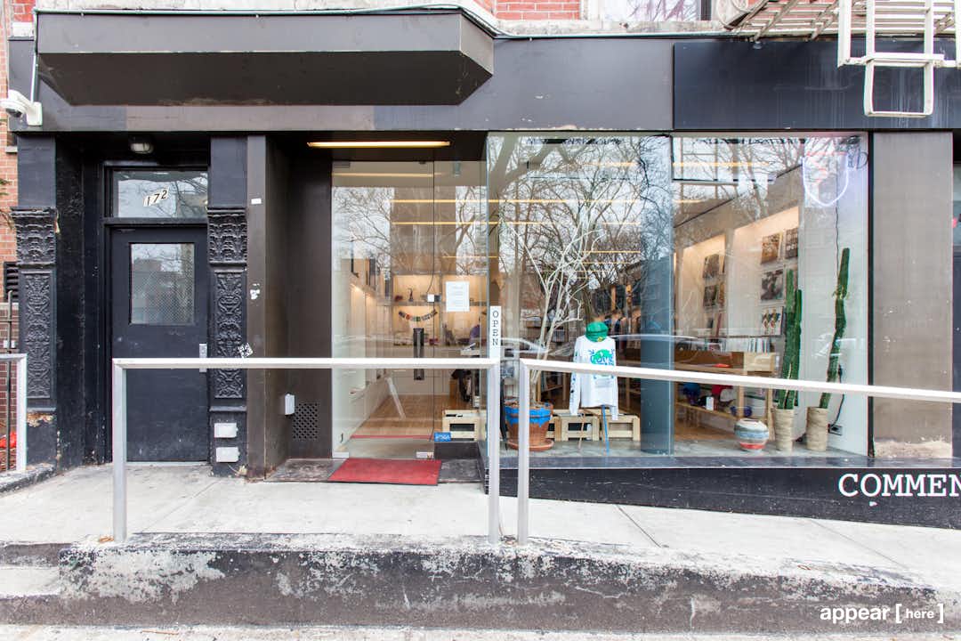 Forsyth Street, Lower East Side – Black and Glass Storefront