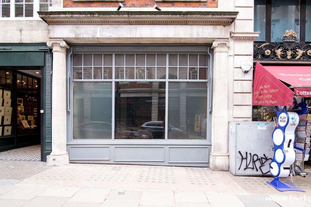 Sackville Street, Mayfair - Grey Shop Space
