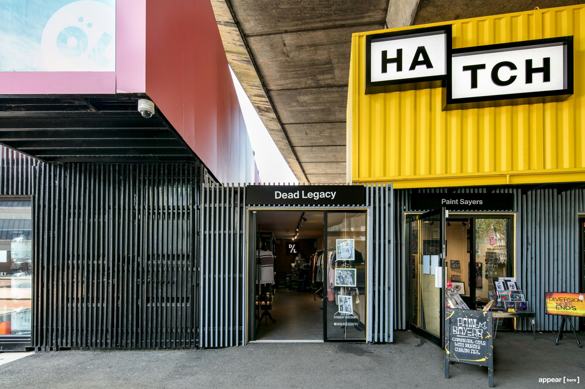 Hatch, Manchester – Pop Up Shipping Container