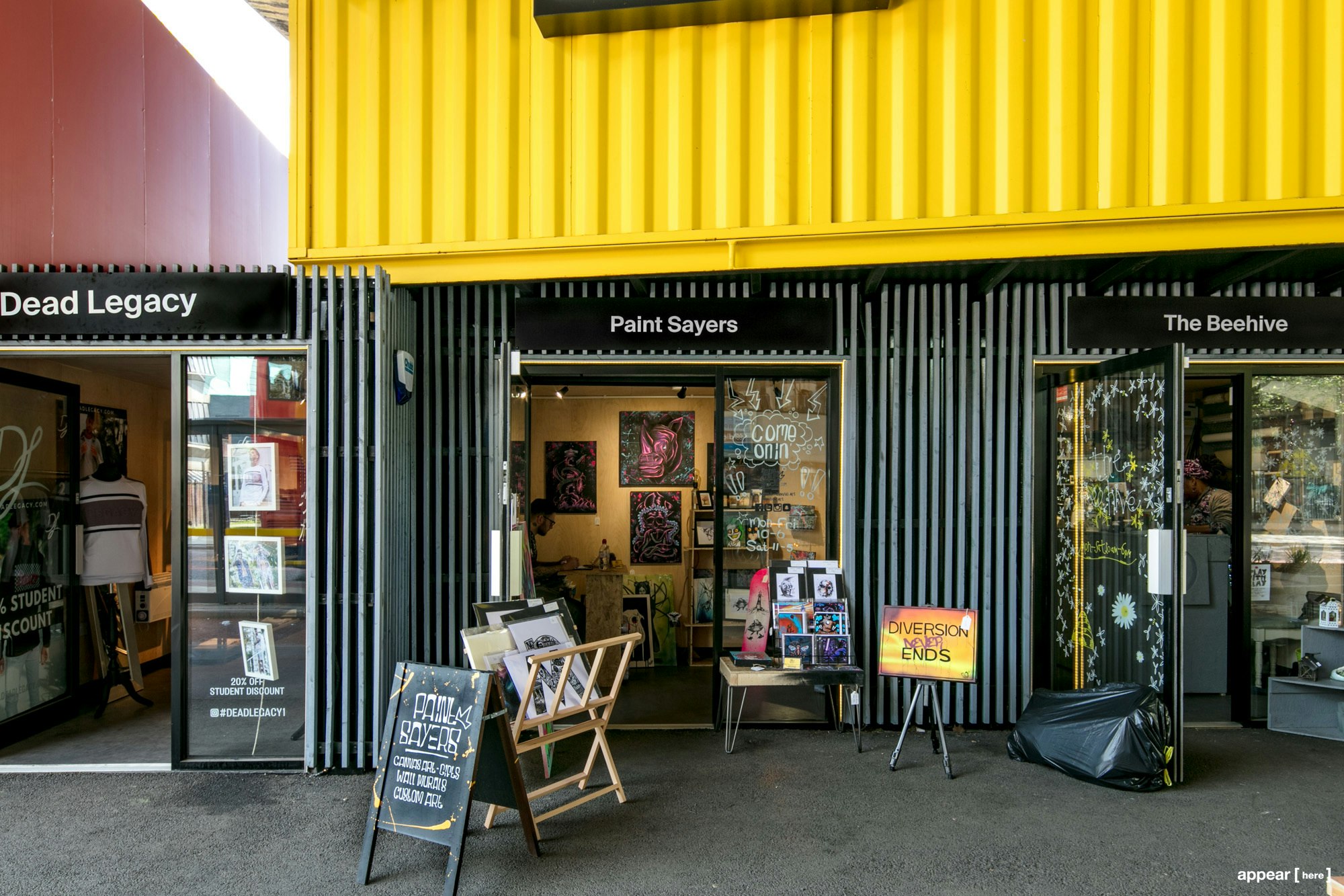 Hatch, Manchester – Repurposed Shipping Container