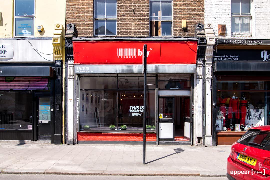 Peckham High Street - Red & White Shop