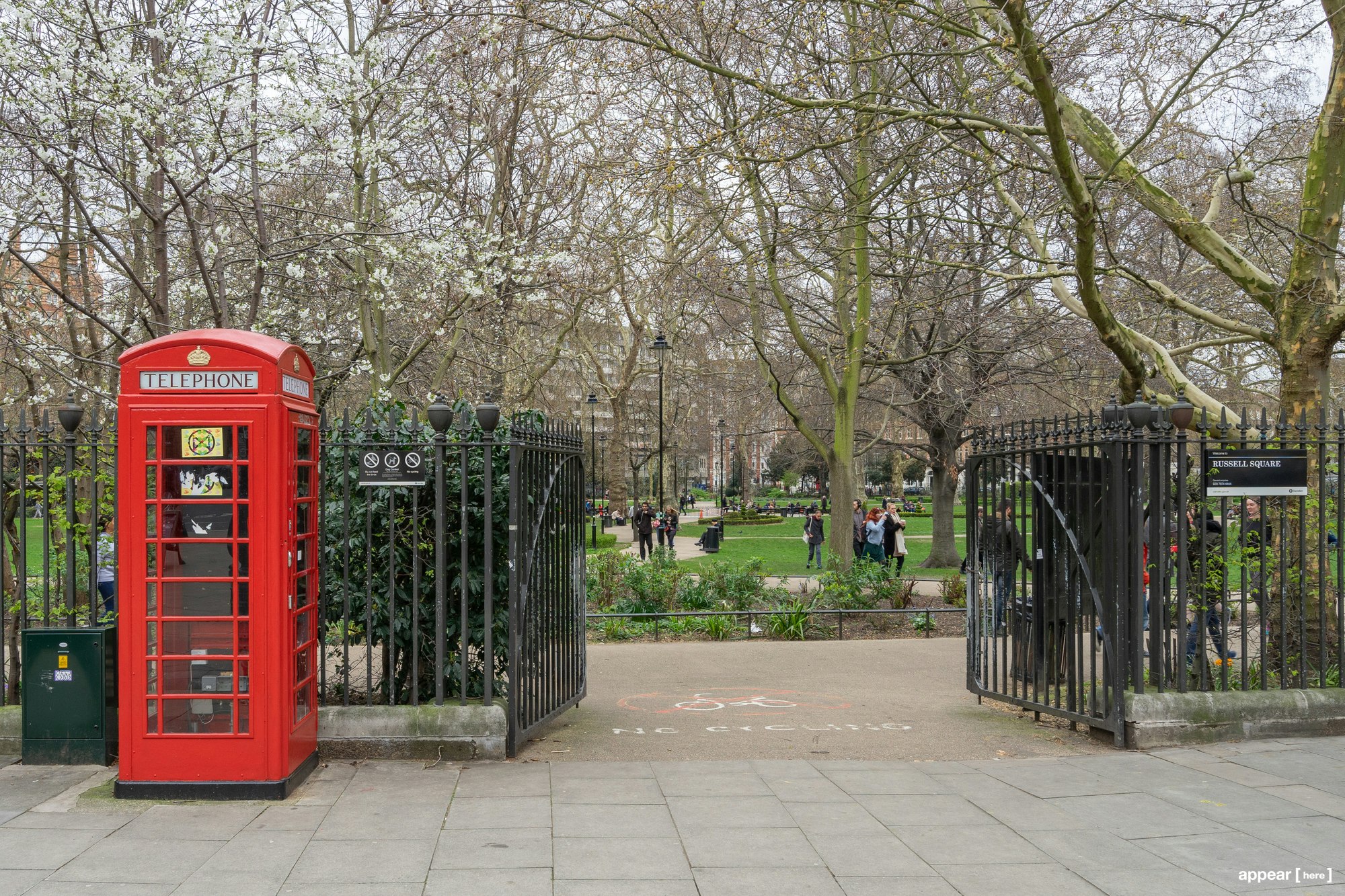 Russell Square, Bloomsbury - The Iconic Phone Box