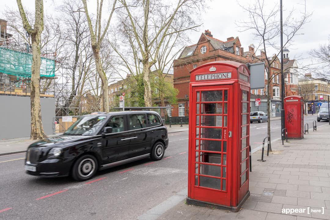 Upper Street, Angel - The Iconic Phone Box