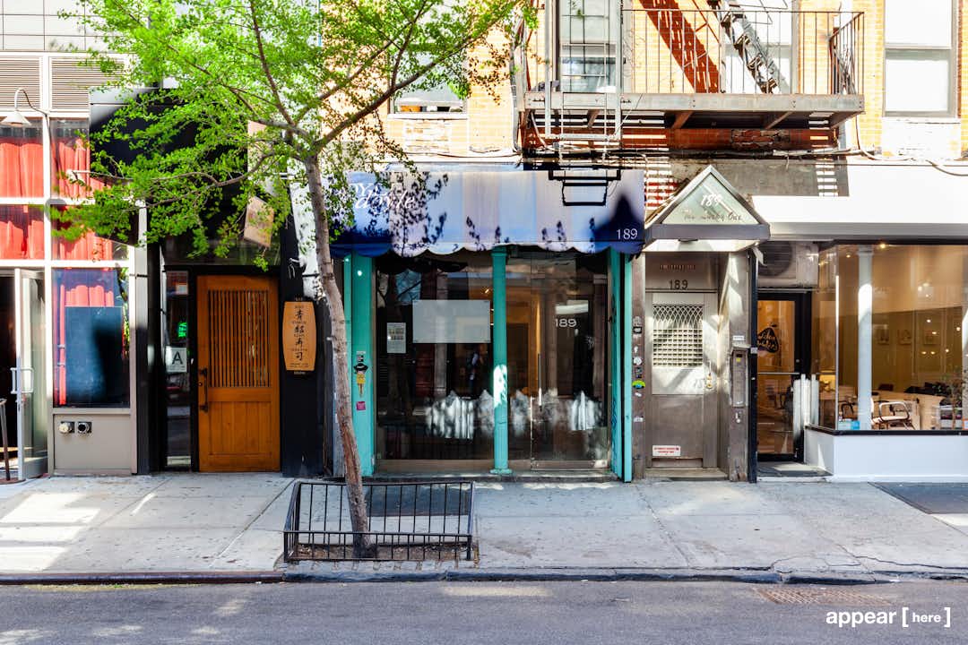 Orchard Street, Lower East Side - The Blue Awning Showroom