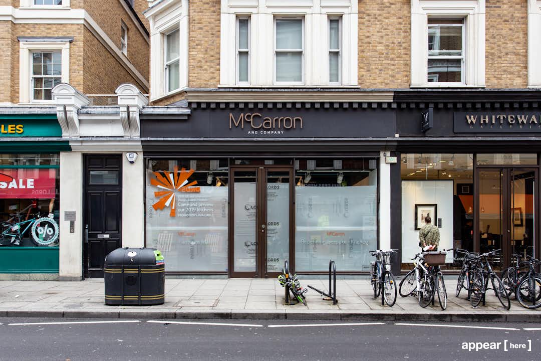 106 Westbourne Grove , Notting Hill , London 