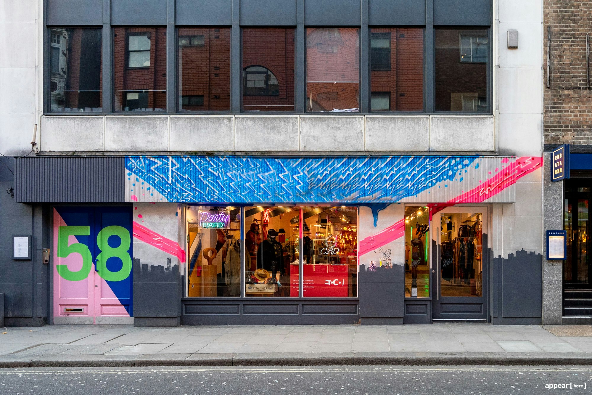 Old Compton Street, Soho - The Factory 