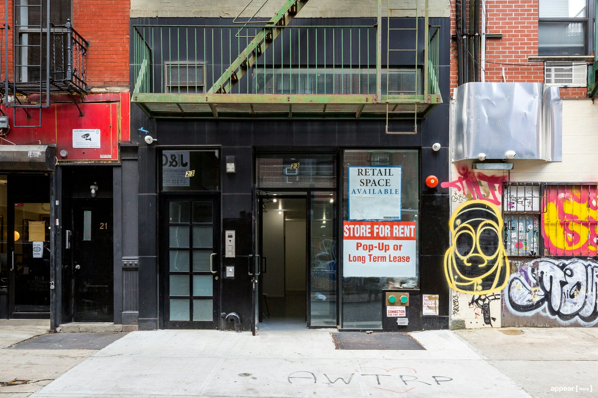 Orchard Street, Lower East Side - White Box Pop up 