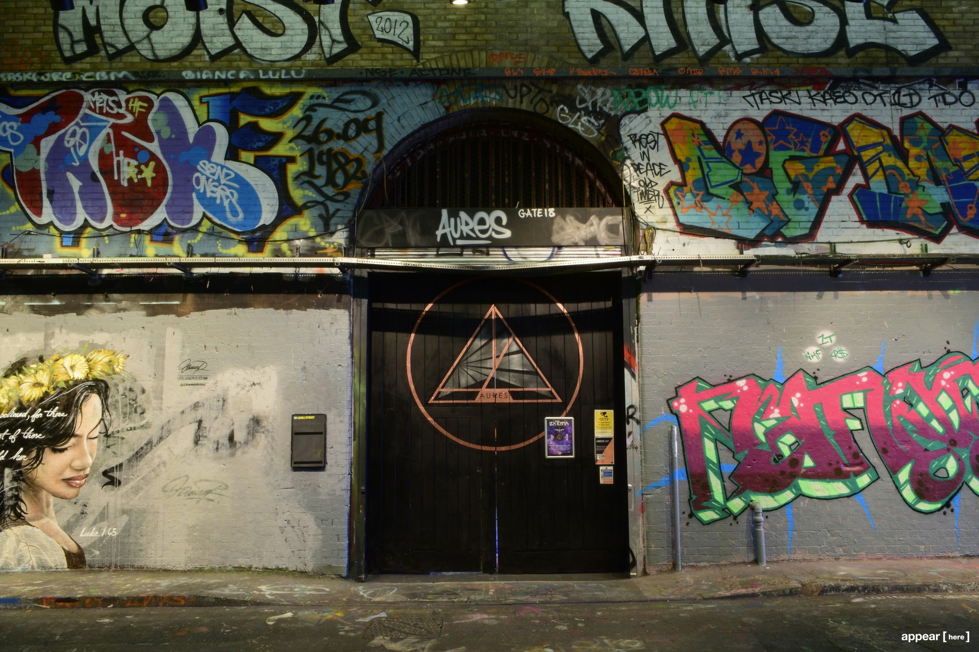 Leake Street, Waterloo – The Graffiti Arch Event Space