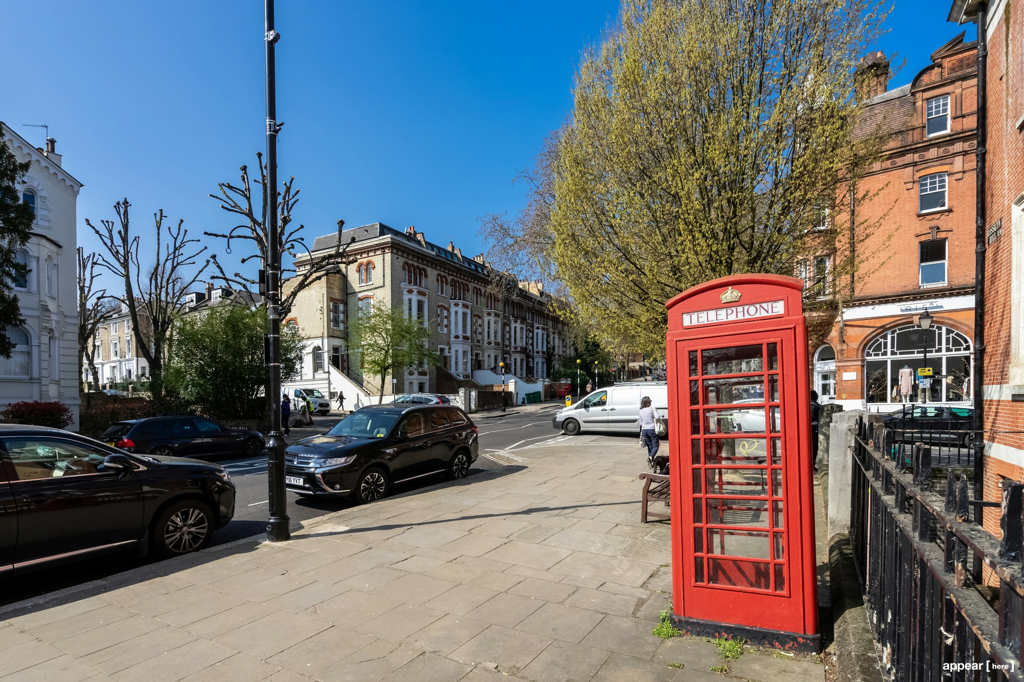 Rosslyn Hill - The Police Phone Box