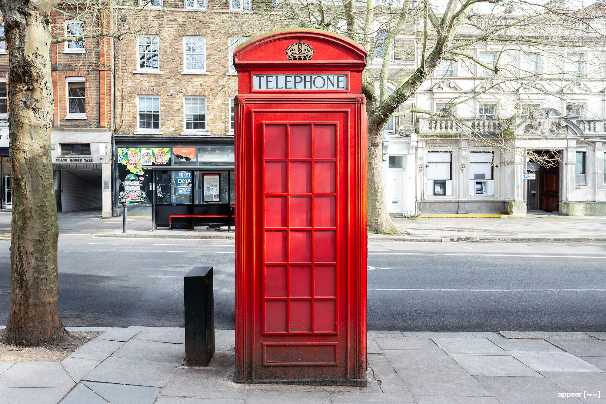Telephone Kiosk, 72, Hampstead High Street, London Nw, London